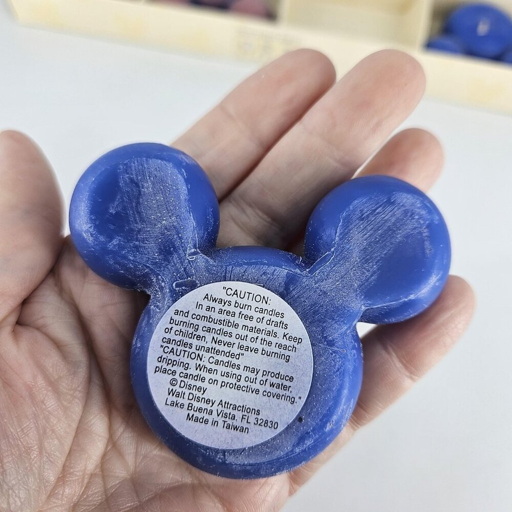 Disney Mickey Mouse Head Floating Candles Set Of 4 Walt Disney World At Home - Picture 3 of 12